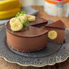 【レンジと寒天で簡単】とろける濃厚チョコバナナケーキ