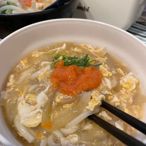 Haru :)の作ってみた!投稿(【明太あんかけうどん】寒い日に食べたくなる)