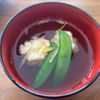 こむぎの作ってみた!投稿(簡単！懐石風。新ごぼうとえびしんじょうのお椀)