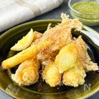【ヤングコーンの天ぷら】ひげまで美味しい！旬のごちそう♡