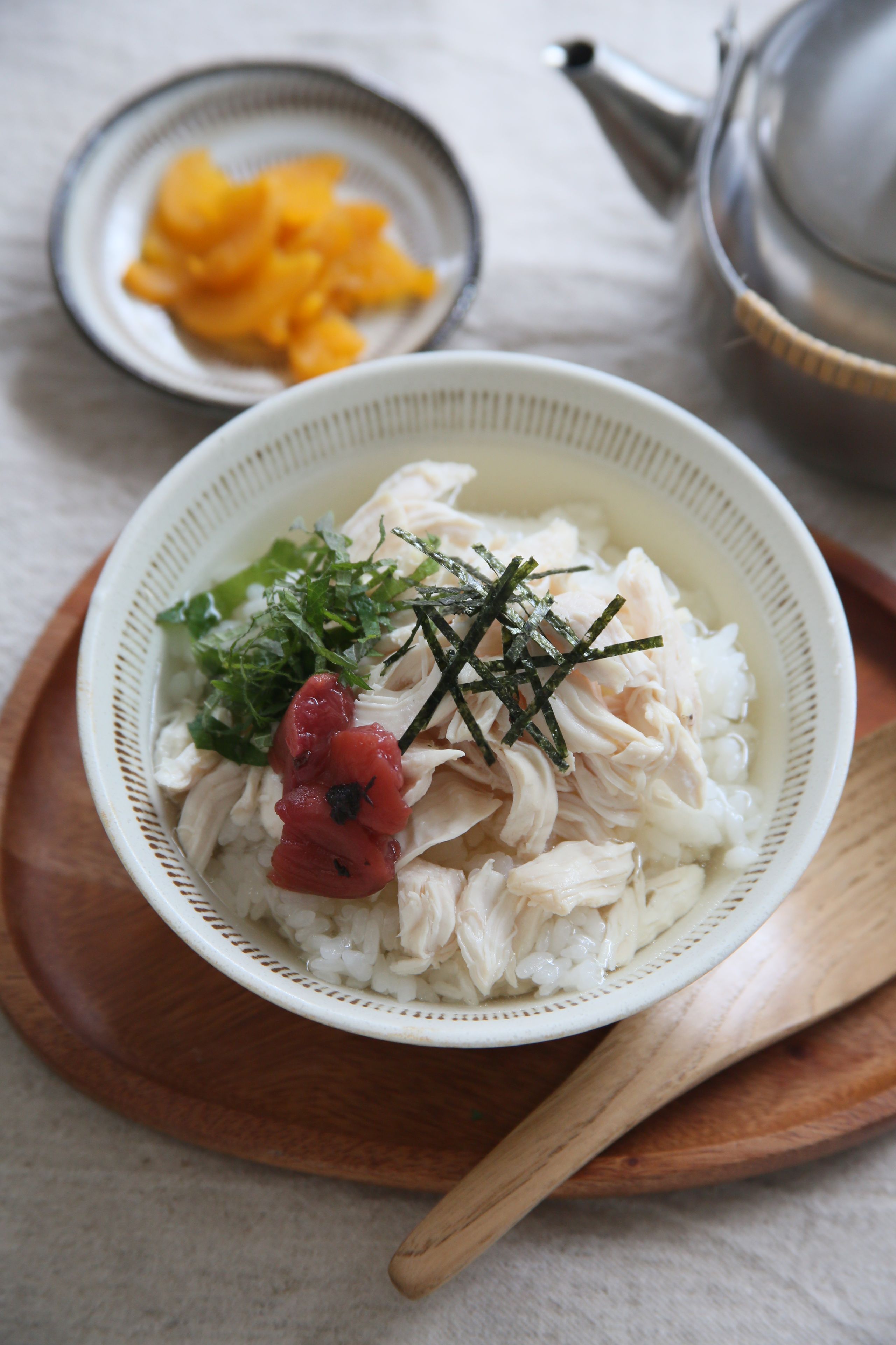 鶏ささみと梅の旨出汁お茶漬け | レシピサイトNadia