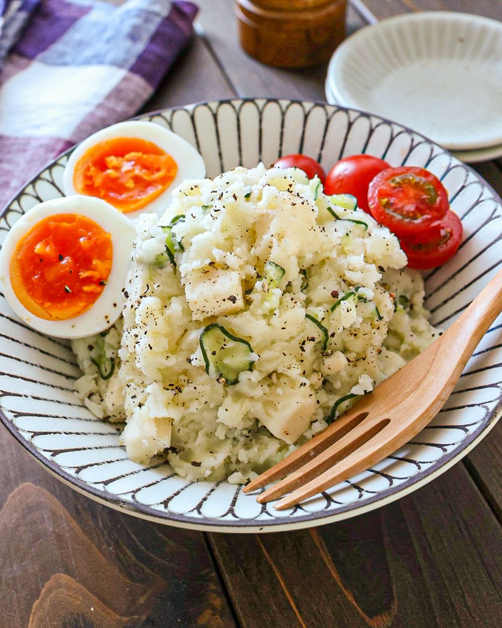 レンジだけ！簡単ポテトサラダ】しっとりやさしい味 | レシピサイトNadia