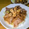 joe sanの作ってみた!投稿(【ガーリック牛焼肉丼】バター醤油タレがしみてご飯止まらない♪)