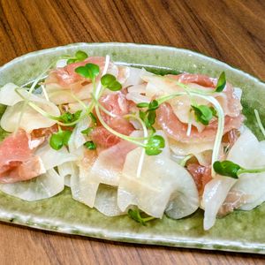 るるる♪の作ってみた!投稿(大根と生ハム《デリ風♡旨ぽんサラダ》)