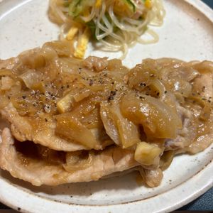 あなぼんごはんの作ってみた!投稿(【絶品濃厚だれ豚肉の生姜焼き】旨みたっぷり♪ご飯が進む☆)