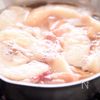 淡雪ミルクムースの蜂蜜レモン桃ゼリー🐄🐝🍋🍑の工程12