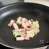 【アスパラとベーコンの和風パスタ】お店超え絶品春パスタの工程2
