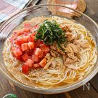 【汁まで飲み干す！トマトとツナの旨スープそうめん】簡単絶品！