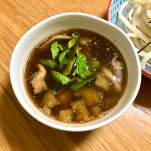 Nao★彡の作ってみた!投稿(絶品つけ汁！＊なすとツナのスタミナつけうどん＊)