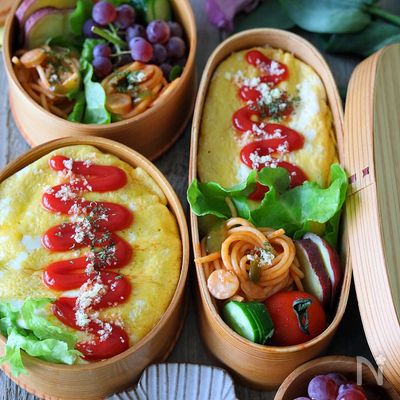 お弁当にちょこっと♩【レンジナポリタン】