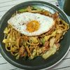 M＊Pの作ってみた!投稿(冷蔵庫の残り野菜deスパイシーカレー焼きそば)