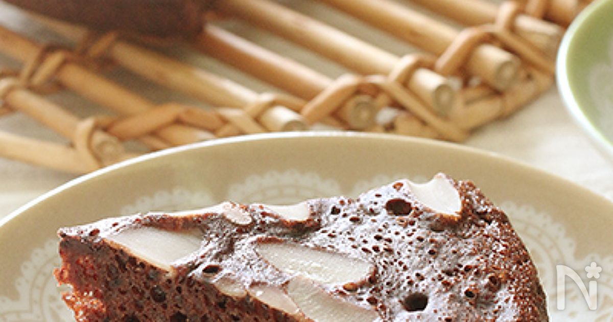 フライパンで簡単！オレンジ風味のチョコケーキ
