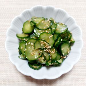 よっこの作ってみた!投稿(きゅうりのコク旨ナムル)
