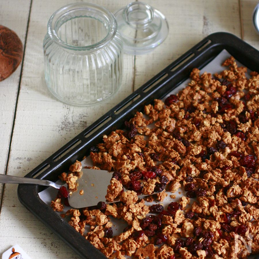 メープルグラノーラクランチポリッジのトッピングレシピ