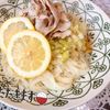 綾鷹ルイの作ってみた!投稿(ごま油香るぶっかけ!【ネギ塩レモンの豚しゃぶそうめん】)