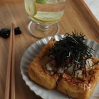 5分で1品！厚揚げの納豆みぞれ添え