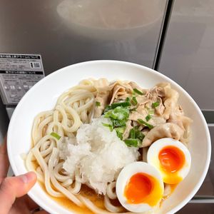 ケの作ってみた!投稿(『豚しゃぶのぶっかけおろしうどん』男子も喜ぶ♪)