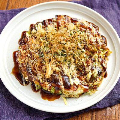 【もちとろ豚バラ焼きキャベツ】カリッとろ〜お好み焼き風♬︎