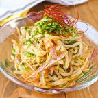 大葉香るもやし茗荷