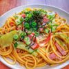 ワンパン15分【ベーコンとキャベツのバター醤油パスタ】