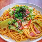 ワンパン15分【ベーコンとキャベツのバター醤油パスタ】