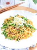 エスニックなピリ辛！スタミナ焼きそば