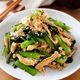 『小松菜と茹で鶏のピリ辛中華和え』むね肉しっとり☆やみつき♪