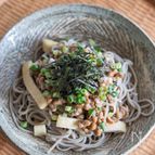 【冷やし納豆そば】納豆好きに♪
