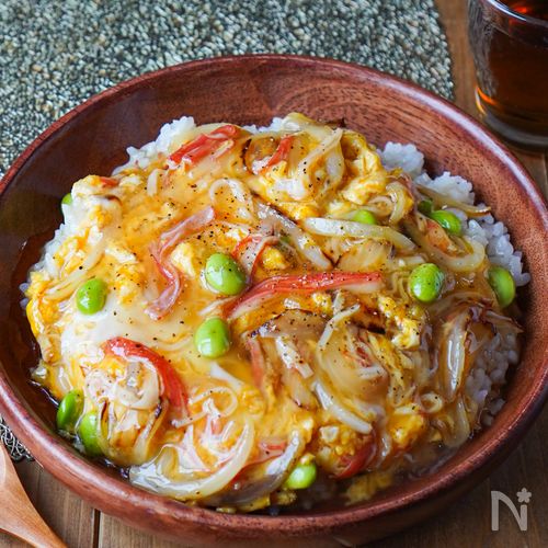 【10分で完成!うま塩天津飯】がっつきレシピ♡︎