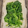 だし香る◎鮭とほうれん草の和風炒めの工程1
