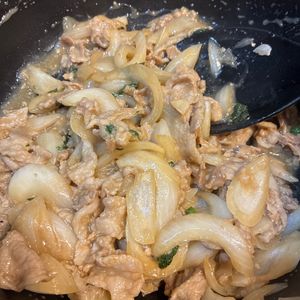 1169387の作ってみた!投稿(【ご飯がすすむ！豚こまと大葉のうま味噌バター炒め】)