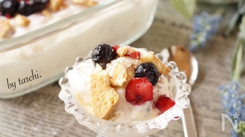 ベリーチーズケーキ風アイスクリーム By たーちゃん レシピサイト Nadia ナディア プロの料理家のおいしいレシピ