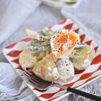アスパラと卵のクイックポテトサラダ