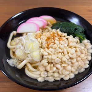 こむぎの作ってみた!投稿(【たぬきうどん】1人ランチに♪)