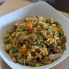 まゆのの作ってみた!投稿(残りご飯でパラパラ【簡単カレーピラフ♪】)