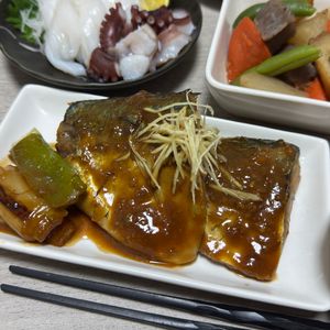 みーこの作ってみた!投稿(黄金比！さばの味噌煮)