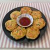 𝔂𝓾𝓶𝓲🍓の作ってみた!投稿(ズッキーニと豆腐とカニカマのチーズチヂミ)