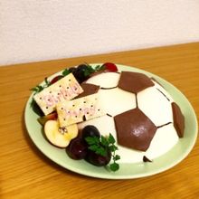 特大サッカーボールゼリー