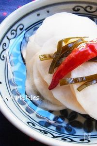 小かぶの千枚漬け