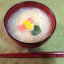 お餅のかくれんぼ