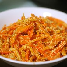 人参の明太子バター炒め