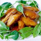 鶏スペアリブ（ミニスティック）のマーマレード煮vol1。