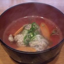 イワシのつみれ汁　イワシ料理①