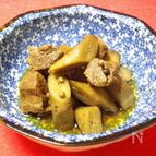 ◆牛肉とゴボウの山椒煮込:圧力鍋◆花椒の香りが食欲をそそる