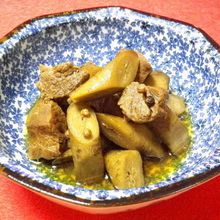◆牛肉とゴボウの山椒煮込:圧力鍋◆花椒の香りが食欲をそそる