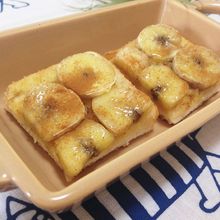 シナモンバナナトースト