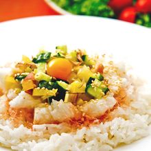 朝のクイックまぜまぜ丼