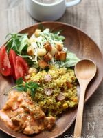 簡単　カレーピラフ