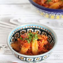 肉も魚も野菜も！トマト煮ならみんなおいしい♡
