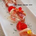 後挟み!鱈ベーコンのとろ〜りチーズサンド